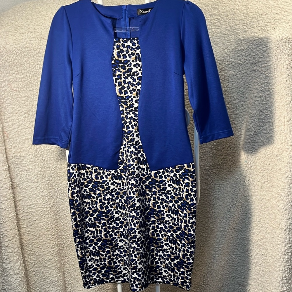 Sucrefas Blue /Blue Print beautiful dress